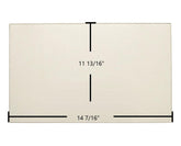 Austroflamm Prima Door Glass Replacement – 14 7/16" x 11 13/16" High-Temperature Ceramic Glass Panel (ADS10093)