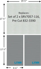 Baffle Board & Blanket Kit – 2395C | Replaces SRV7057-116 & 832-3390 | Fits Heatilator EcoChoice ECO-ADV-WS22