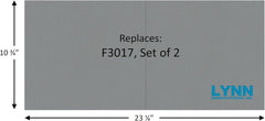Astria & Superior Baffle Board Kit | Fits Montecito Estate CAT & WCT6940 | Set of 2 | Part #2733A / Replaces F3017