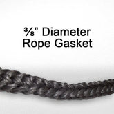 3/8" High-Temperature Rope Gasket | By the Foot
