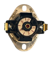 Adjustable Temperature Limit Controller | 6UDY4 | Open on Rise, SPST, 115°F–175°F Range | Surface Mount Thermo-Disc