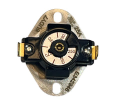 Adjustable Temperature Limit Controller | 6UDY7 | Open on Rise, SPST, 210°F–290°F | Surface Mount Thermo-Disc