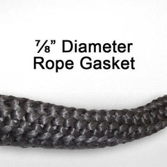 7/8" High-Temperature Rope Gasket | By the Foot
