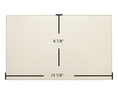 Arrow 24, 20, 2000, 2400C Replacement Glass – 15 7/8" x 8 7/8" (Part #8021)