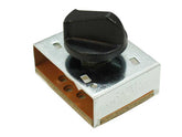 3-Speed Rotary Switch with Knob & Nut | Replacement for US Stove Furnaces | Part #80692