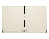 Aurora 7GASDO-ND Door Glass Replacement – 12 3/4" x 9" High-Temperature Ceramic Panel