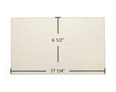 All Nighter Giant Moe Replacement Glass – 17 1/4" x 6 1/2" (Part #161056)