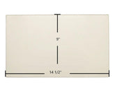 Ashley AC2000, AWC31, US Stove 2200I Door Glass Replacement – 14 1/2" x 9" Ceramic Panel (891813)