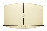 Avalon 796 / 700 / 901 (Small) Door Glass Replacement – 12 11/16" x 8 3/4" High-Temperature Ceramic Glass Panel (994-00300)
