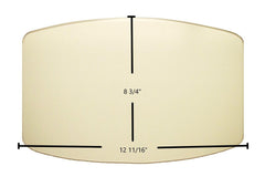 Avalon 796 / 700 / 901 (Small) Door Glass Replacement – 12 11/16" x 8 3/4" High-Temperature Ceramic Glass Panel (994-00300)