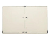 Breckwell Monticello SPG 9000 Center Door Glass Replacement – 11 1/4" x 13 7/8" High-Temperature Ceramic Glass Panel (892163)