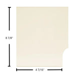 Better Than Ben's Door Glass Replacement – High-Temperature Ceramic Glass Panel | 8 7/8" x 4 7/16"