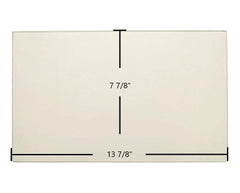 Black Bart Single Door (BBSD) Glass Replacement – 13 7/8" x 7 7/8" High-Temperature Ceramic Glass Panel (BBSD)