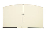 Breckwell Sonora P23 / Big E P1000PW Door Glass Replacement – 14 3/4" x 8 5/8" Archtop High-Temperature Ceramic Glass Panel (C-D-038)