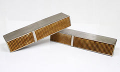 Catalytic Combustor – Condar CC-168 | 25 Cell | 11" x 2" x 2.5" | Stainless Steel Wrapped | Set of 2 | OEM Replacement