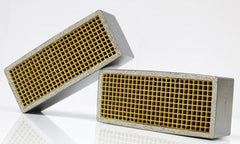 Catalytic Combustor – Condar CC-351 | 25 Cell | 7" x 3" x 2" | Stainless Steel Wrapped | Set of 2 | OEM Replacement