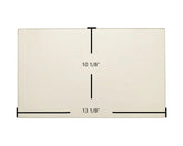 Caddy Apollo, Caddy Mini Caddy, Caddy Alterna Door Glass Replacement – 13 1/8" x 10 1/8" High-Temperature Ceramic Glass Panel (SE51352-1)