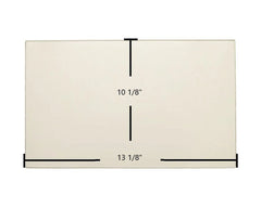 Caddy Apollo, Caddy Mini Caddy, Caddy Alterna Door Glass Replacement – 13 1/8" x 10 1/8" High-Temperature Ceramic Glass Panel (SE51352-1)