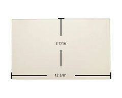 Caddy Baby Dragon PH00014-15 Door Glass Replacement – 12 3/8" x 3 7/16" High-Temperature Ceramic Glass Panel (SE51851)