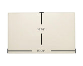 Caddy Max Caddy Door Glass Replacement – 15 1/8" x 10 7/8" High-Temperature Ceramic Glass Panel (SE56287)