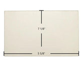 Carolina I Small Door Glass Replacement – 7 1/8" x 5 5/8" High-Temperature Ceramic Glass Panel (7GC1)