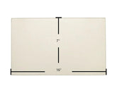 Century S127, S170, S171E, S172, S173 Door Glass – 16" x 7" High-Temperature Ceramic Glass Panel (SE36322-1)