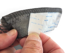 BBQ Smoker Tadpole P-Gasket 1 1/2" x 3/8" – 1000°F High Temp Seal | Sold by the Foot