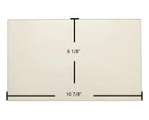 Appalachian 36-BW (New) Side Ceramic Glass | 10 7/8" x 6 1/8" | Part #0610-8020B