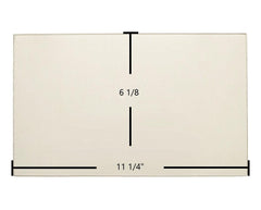 Appalachian 32-BW-1988, 37, 36-BW (Old) Side Ceramic Glass | 11 1/4" x 6 1/8" |Part #7GA36S