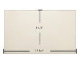 Appalachian Gemini XLB 30CD, 4N1XL, 52 Bay Replacement Ceramic Glass | 17 1/4" x 8 1/2" | Part #0610-8175-2