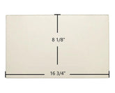 Ashley AHI1 Door Glass Replacement – 16 3/4" x 8 1/8" Ceramic Panel (AHI1)