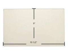 Ashley Door Replacement Ceramic Glass | 9" x 10 1/2"