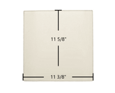 Austroflamm Integra FS Door Glass Replacement – 11 3/8" x 11 5/8" High-Temperature Ceramic Glass Panel (Z14846)