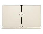 Avalon 1250 / 1750 / Spokane Door Glass Replacement – 15 1/4" x 9 1/4" High-Temperature Ceramic Glass Panel (250-00177)