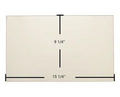 Avalon 1250 / 1750 / Spokane Door Glass Replacement – 15 1/4" x 9 1/4" High-Temperature Ceramic Glass Panel (250-00177)