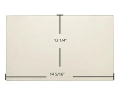 Avalon Astoria Pellet Front Door Glass Replacement – 14 5/16" x 13 1/4" High-Temperature Ceramic Glass Panel (901-02004)
