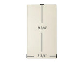Avalon Avanti Side Door Glass Replacement – 9 3/4" x 3 3/4" High-Temperature Ceramic Glass Panel (930-05081)