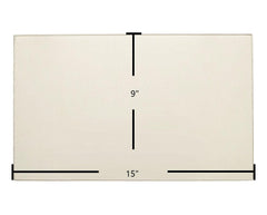 Blaze King Chinook 20, CK20, Sirocco 20, SC20 Door Glass Replacement – 9" x 15" High-Temperature Ceramic Glass Panel (130.0241 / s.z0241)