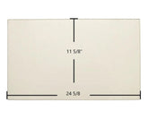 Blaze King Ashford 25 Door Glass Replacement – 24 5/8" x 11 5/8" High-Temperature Ceramic Glass Panel (130-070 / s.z0270)