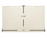 Blaze King Royal Guardian RGT-3001 Door Glass Replacement – 9 1/8" x 15" High-Temperature Ceramic Glass Panel (RGT-3001)