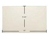 Blaze King Ashford AF20 Door Glass Replacement – 15" x 9 3/4" High-Temperature Ceramic Glass Panel (Z0256)