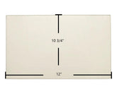 Breckwell P2700 Door Glass Replacement – 12" x 10 3/4" High-Temperature Ceramic Glass Panel (C-D-2700A)