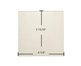 Breckwell Big E P1000PB, P7000 Solstice Door Glass Replacement – 4 1/4" x 3 13/16" High-Temperature Ceramic Glass Panel (C-D-11000)