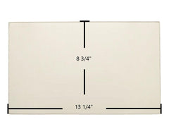 Breckwell P22, SP22 Maverick, P4000, Big E P1000 PNCA Door Glass Replacement – 13 1/4" x 8 1/4" High-Temperature Ceramic Glass Panel (C-D-031)