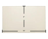 Brunco Spitfire Insert Door Glass Replacement – 16" x 9" High-Temperature Ceramic Glass Panel (SF14)