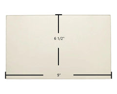 Buck Stove Models 26000-B, 27000-B, 28000 Door Glass Replacement – 9" x 6 1/2" High-Temperature Ceramic Glass Panel (PA500027)