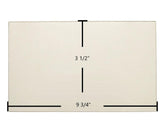 Buck Bay Side Door Glass Replacement – 9 3/4" x 3 1/2" High-Temperature Ceramic Glass Panel (PG810100)