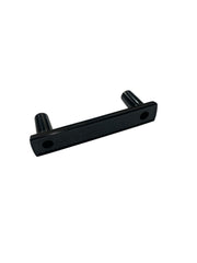 Buck Stove Black Door Handle | 4¼" Mounting Hole Spacing | OEM Replacement