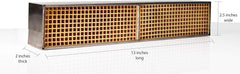 Catalytic Combustor – Condar CC-257 | 16 Cell | 13" x 2.5" x 2" | Stainless Steel Wrapped | OEM Replacement