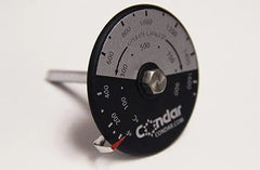Catalytic Probe Thermometer – Condar 3-194 | 2 1/8" Copper Probe | For Dutchwest & Compatible EPA Woodstoves